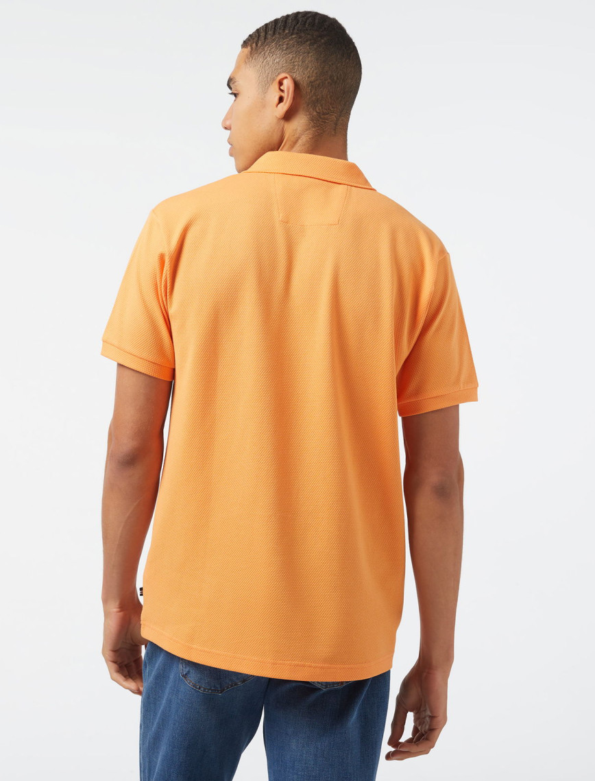 Nautica Erkek Turuncu Classic Fit Kısa Kollu Polo Nautica Erkek Turuncu Classic Fit Kısa Kollu Polo