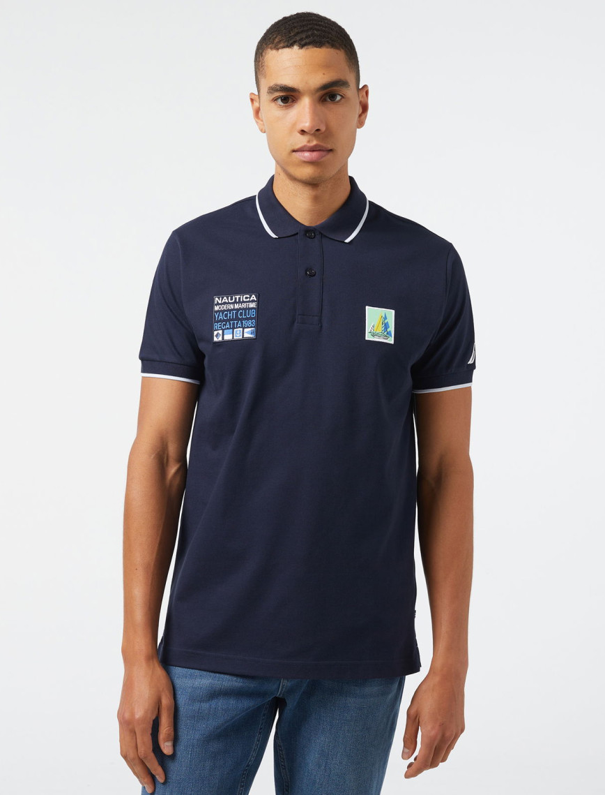 Nautica Erkek Beyaz Classic Fit Kısa Kollu Polo Nautica Erkek Beyaz Classic Fit Kısa Kollu Polo