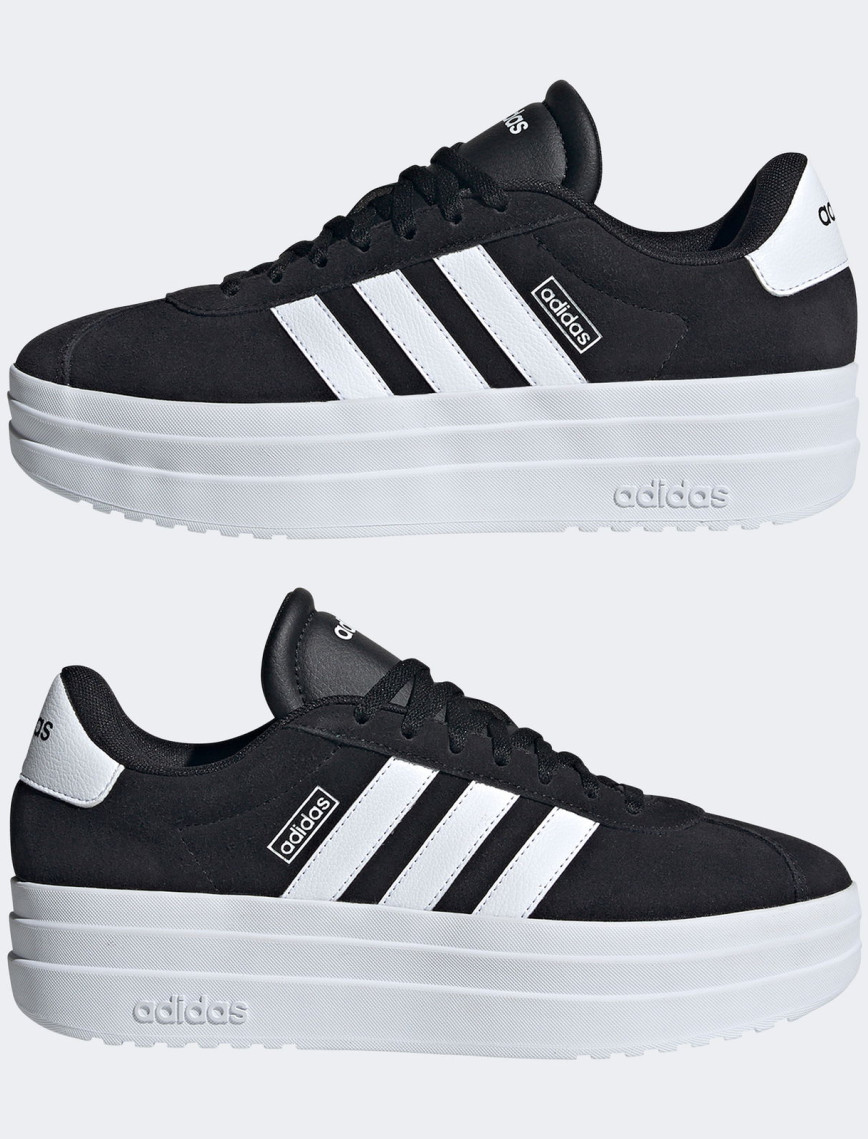 adidas VL Court Bold Kadın Siyah Spor Ayakkabı adidas VL Court Bold Kadın Siyah Spor Ayakkabı