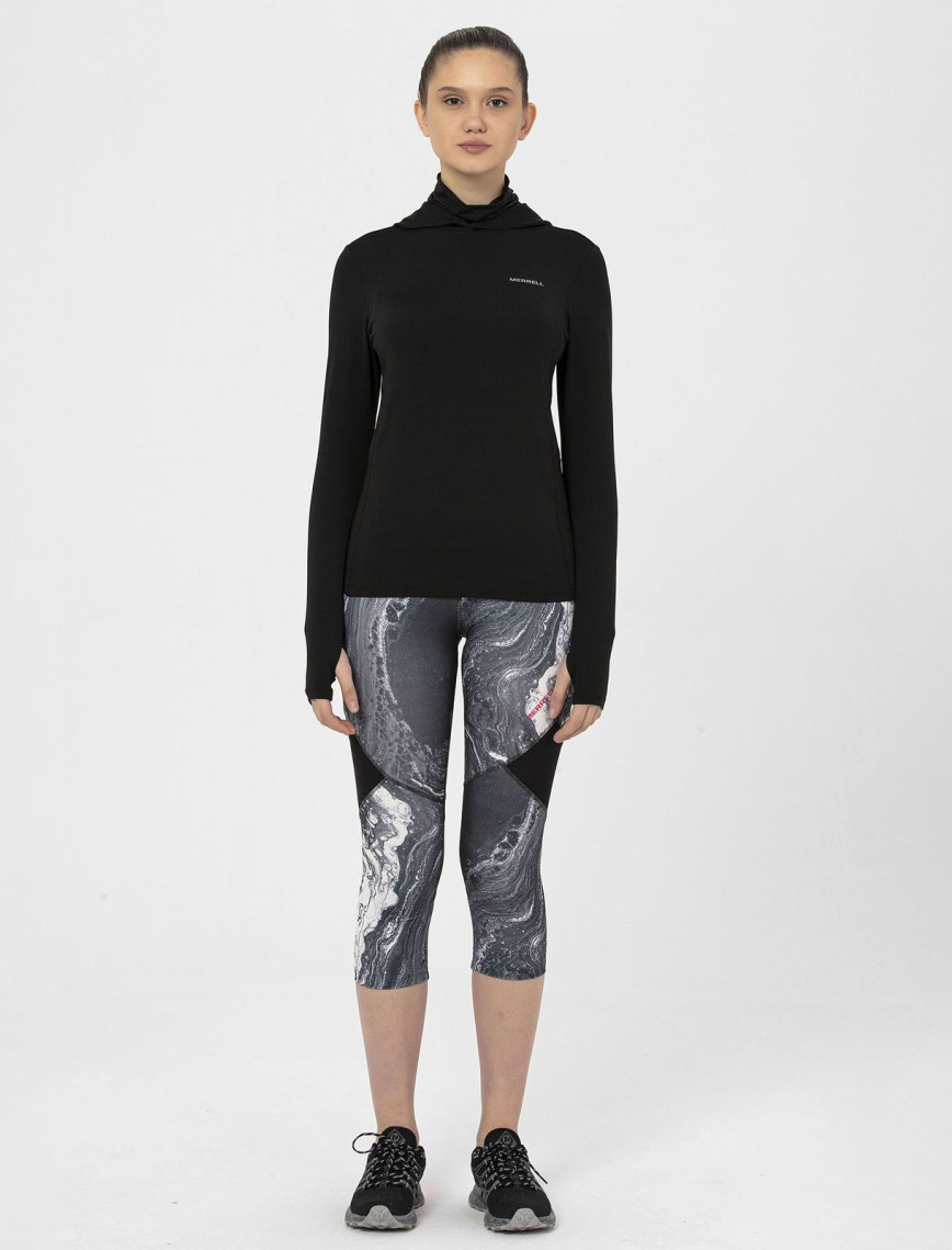 Merrell Total Kadın Siyah Tişört Merrell Total Kadın Siyah Tişört