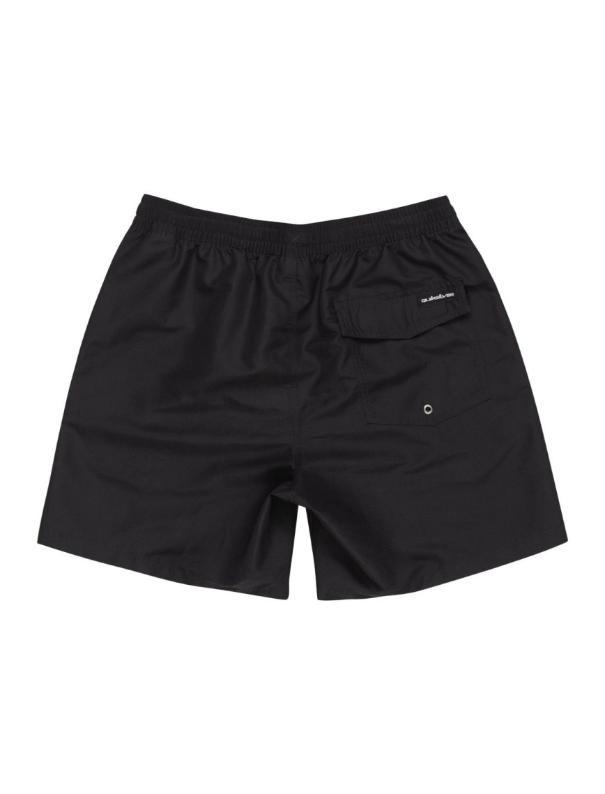 Quiksilver Remade Beach Please 16 Erkek Siyah Volley Short