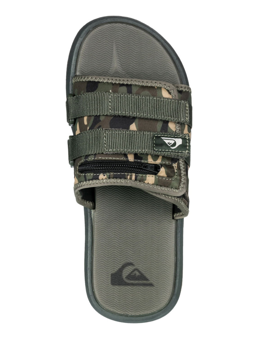 Quiksilver Monkey Caged A/t Slide Rf Erkek Yeşil Terlik Quiksilver Monkey Caged A/t Slide Rf Erkek Yeşil Terlik