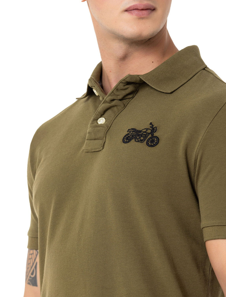 Routefield Pads Erkek Yeşil Polo Tişört Routefield Pads Erkek Yeşil Polo Tişört