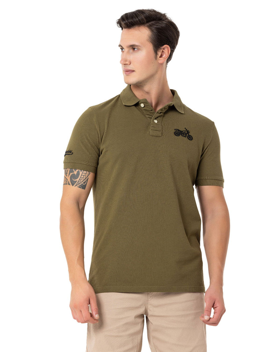 Routefield Pads Erkek Yeşil Polo Tişört Routefield Pads Erkek Yeşil Polo Tişört