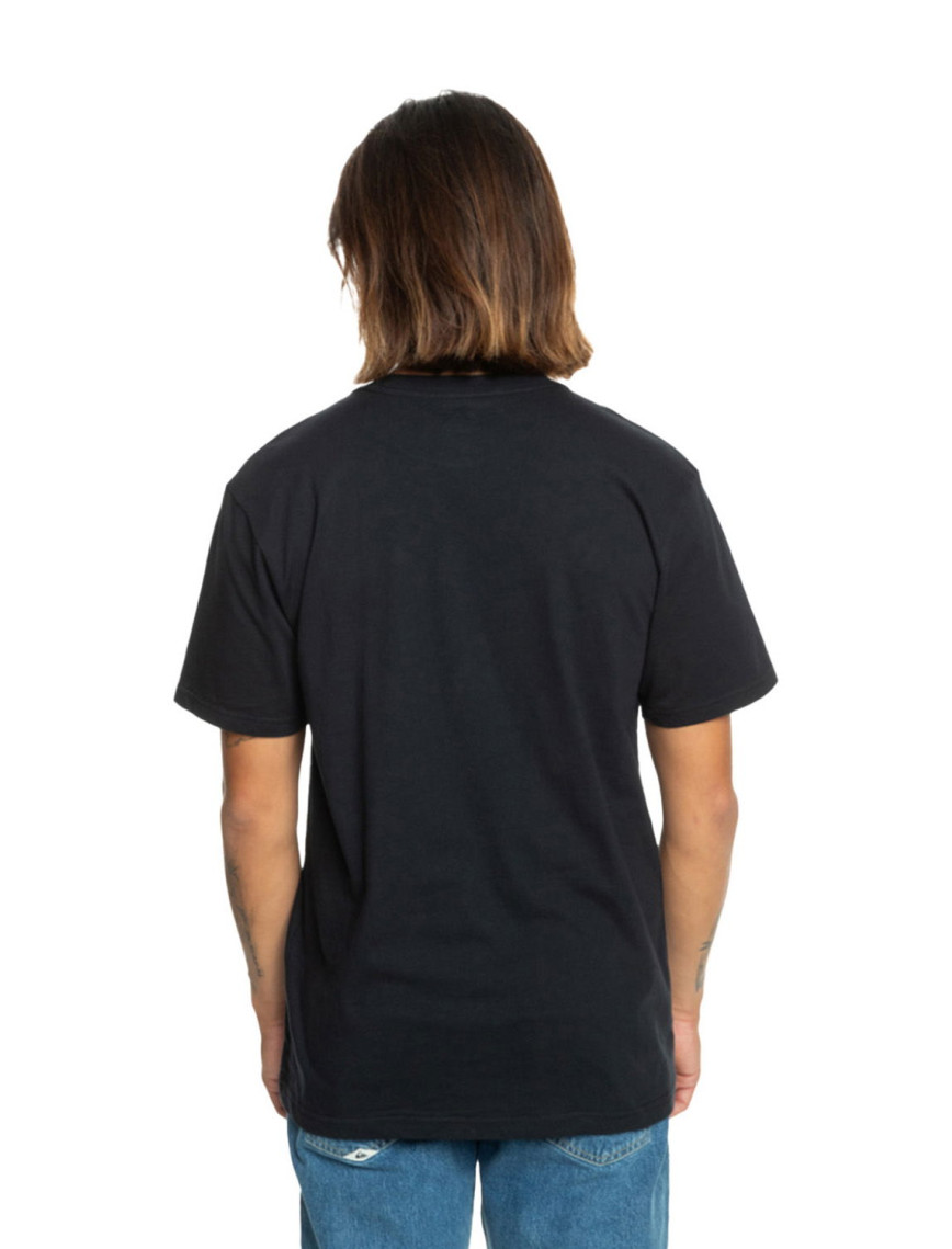 Quiksilver One Last Surf Erkek Siyah Tişört