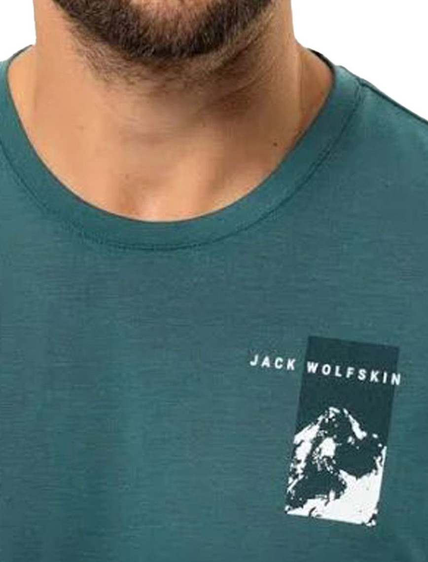 Jack Wolfskin Vonnan S/s Graphic T Erkek Tişört