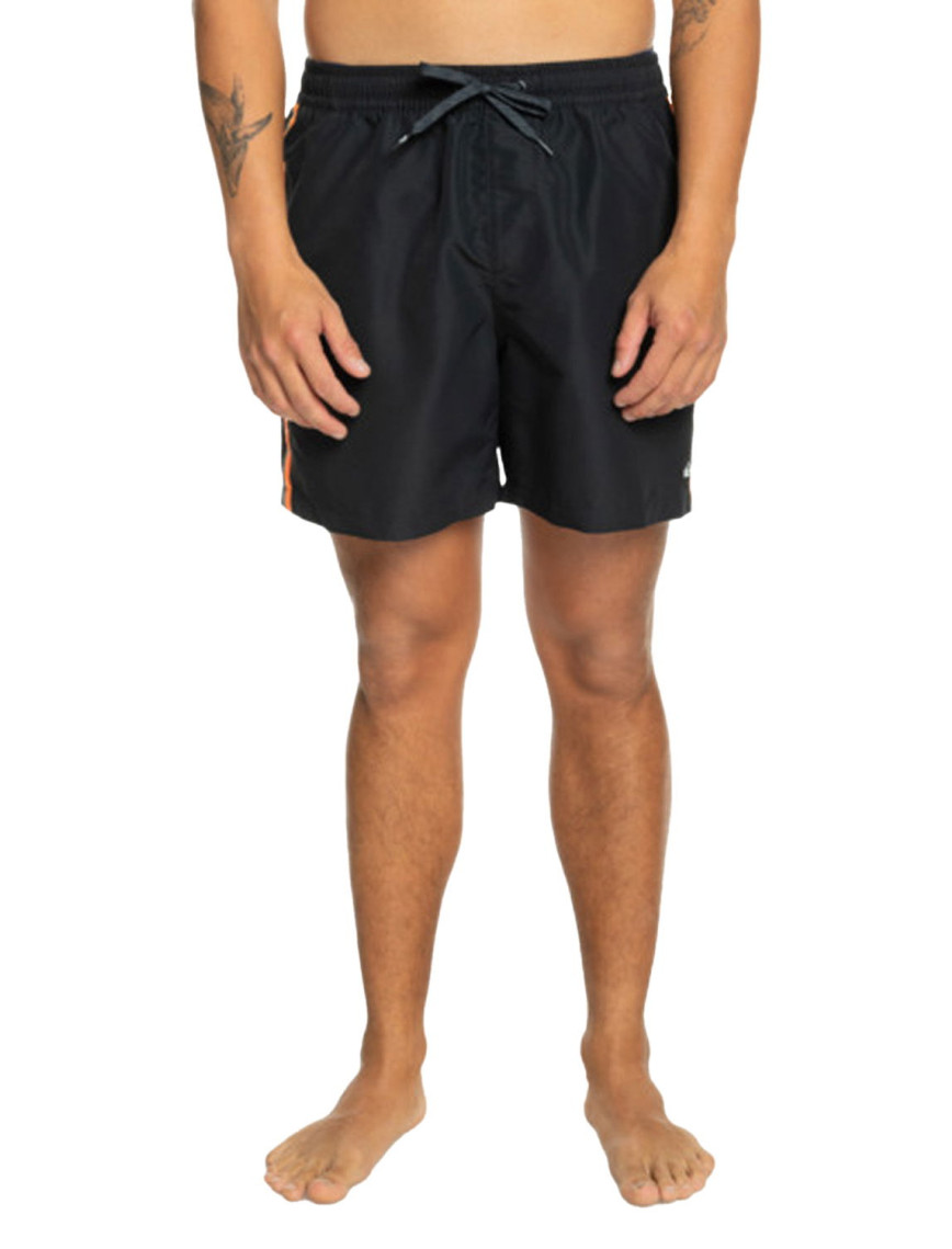 Quiksilver Remade Beach Please 16 Erkek Siyah Volley Short