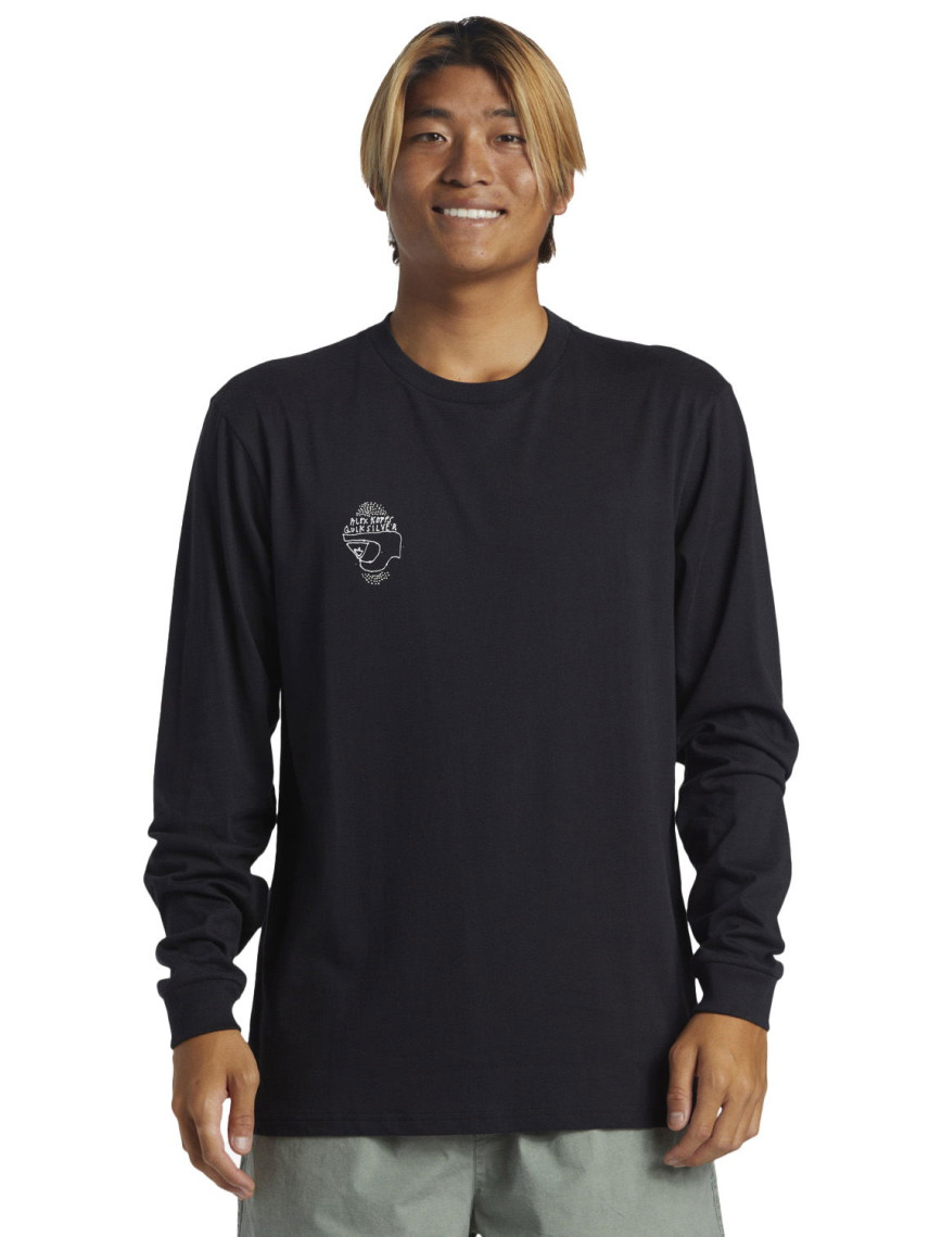 Quiksilver Alex Kopps Ls Can Erkek Beyaz Tişört Quiksilver Alex Kopps Ls Can Erkek Beyaz Tişört