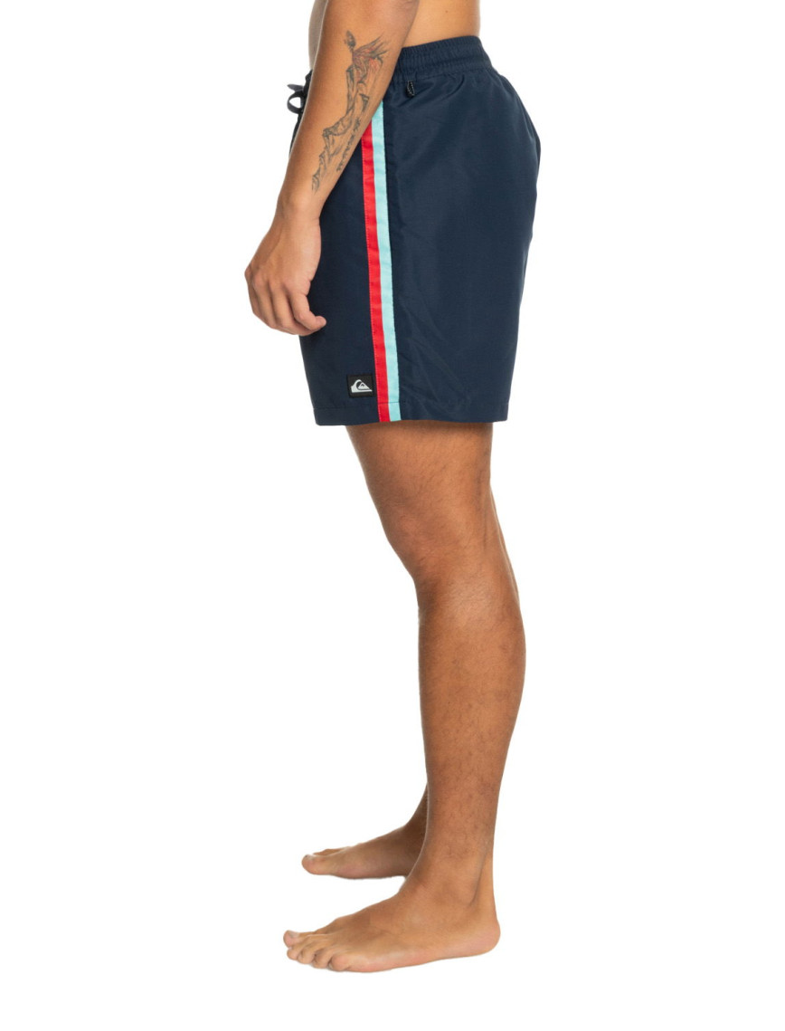 Quiksilver Remade Beach Please 16 Erkek Mavi Volley Short