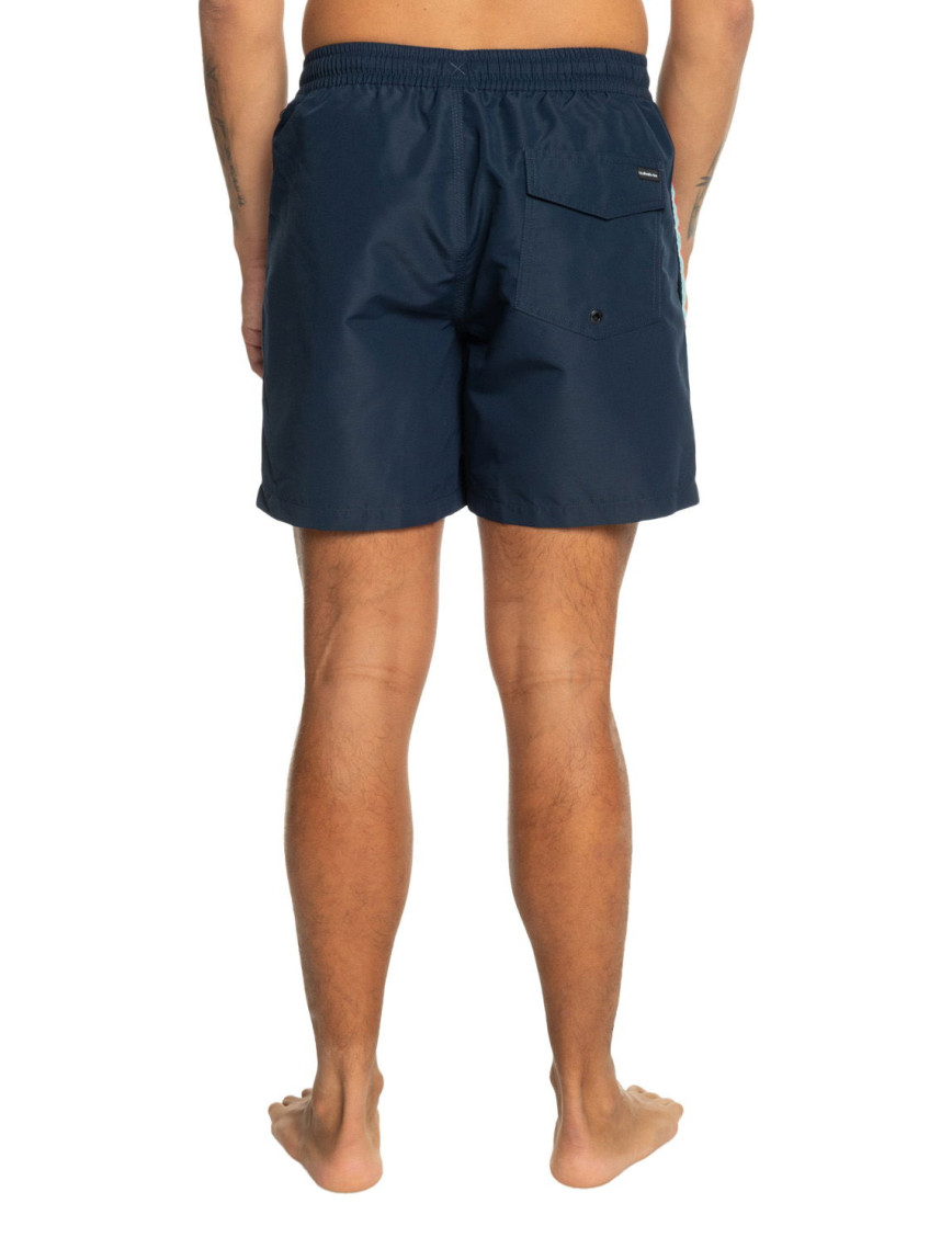 Quiksilver Remade Beach Please 16 Erkek Mavi Volley Short