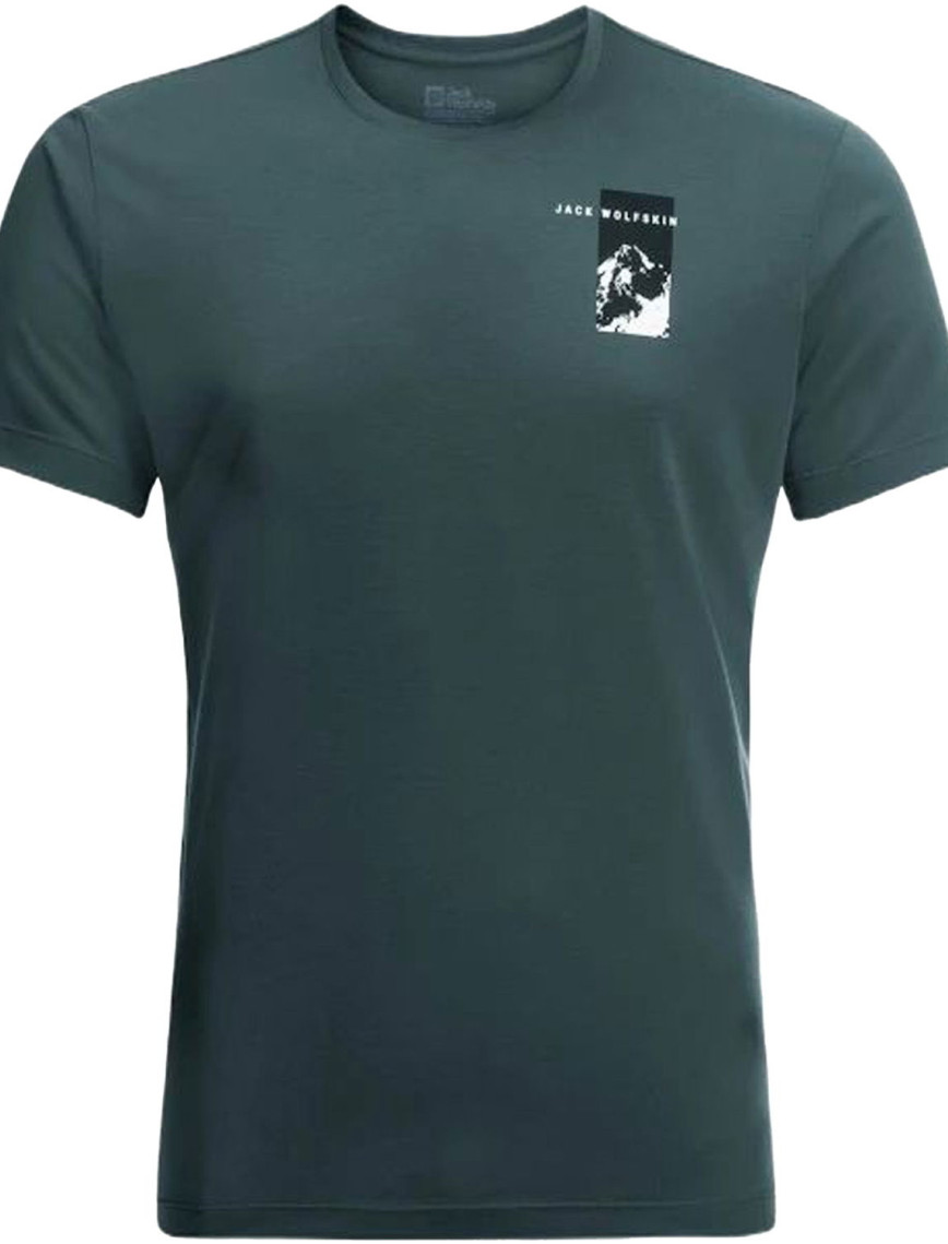 Jack Wolfskin Vonnan S/s Graphic T Erkek Tişört