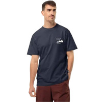 Jack Wolfskin Discover T Erkek Turuncu Tişört Jack Wolfskin Discover T Erkek Turuncu Tişört