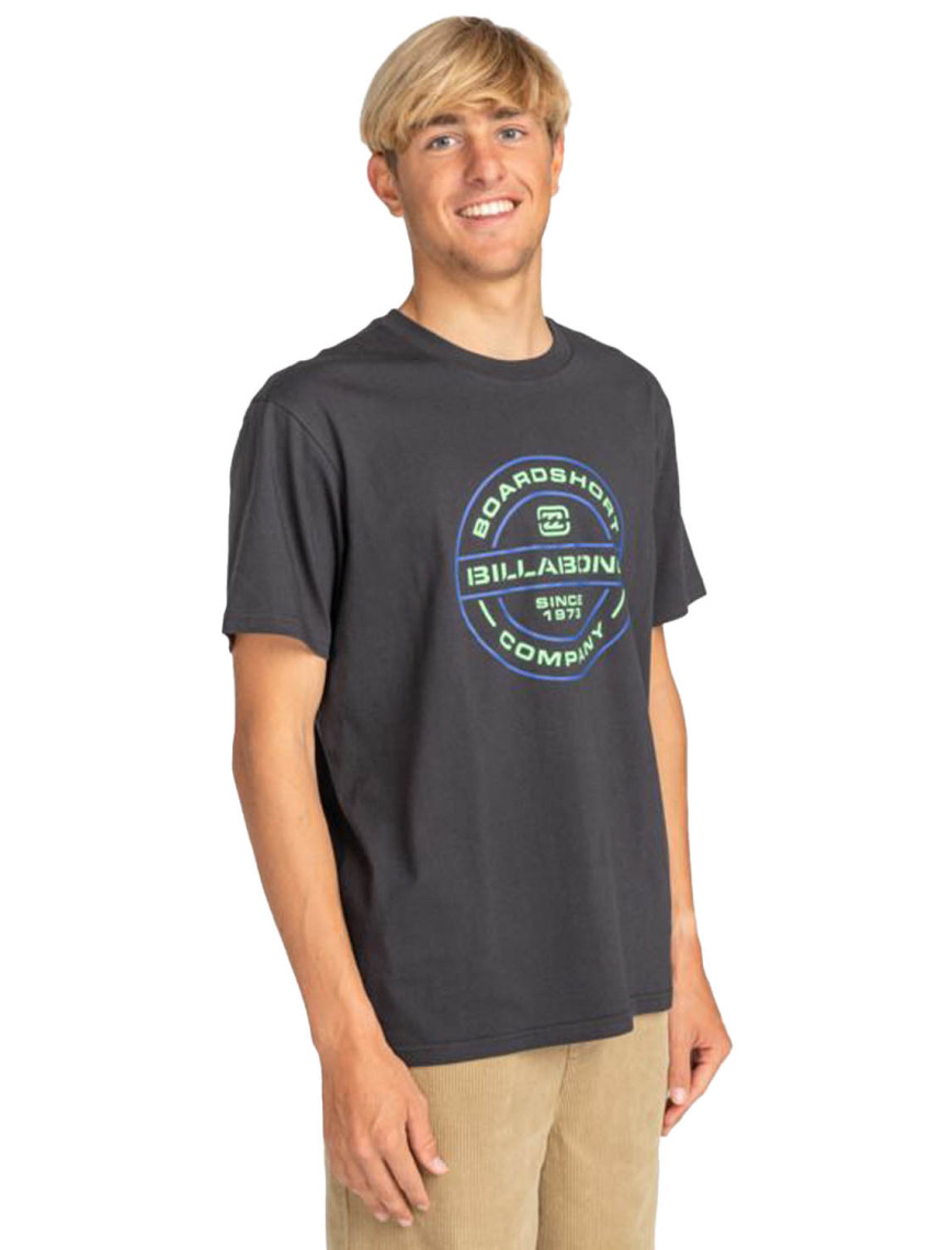 Billabong Rotor Fill Ss Erkek Siyah Tişört