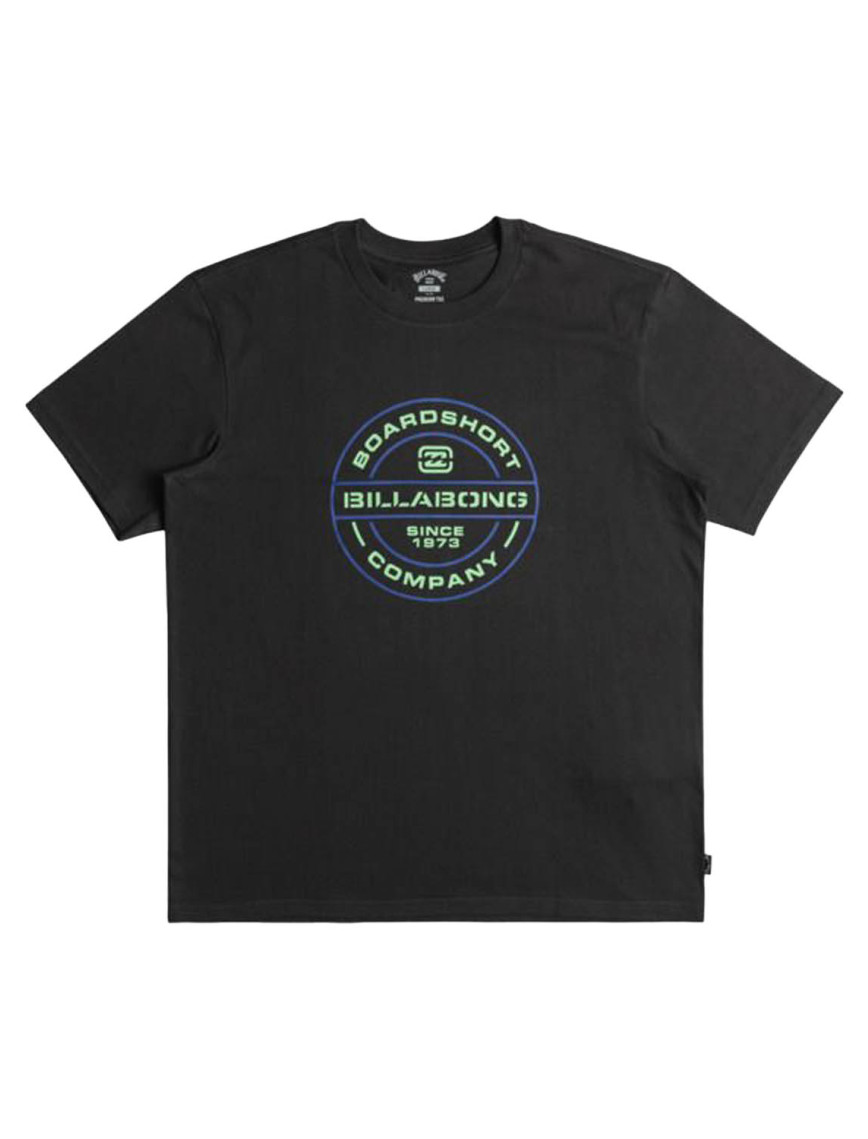 Billabong Rotor Fill Ss Erkek Siyah Tişört