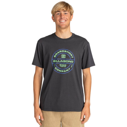 Billabong Rotor Fill Ss Erkek Siyah Tişört