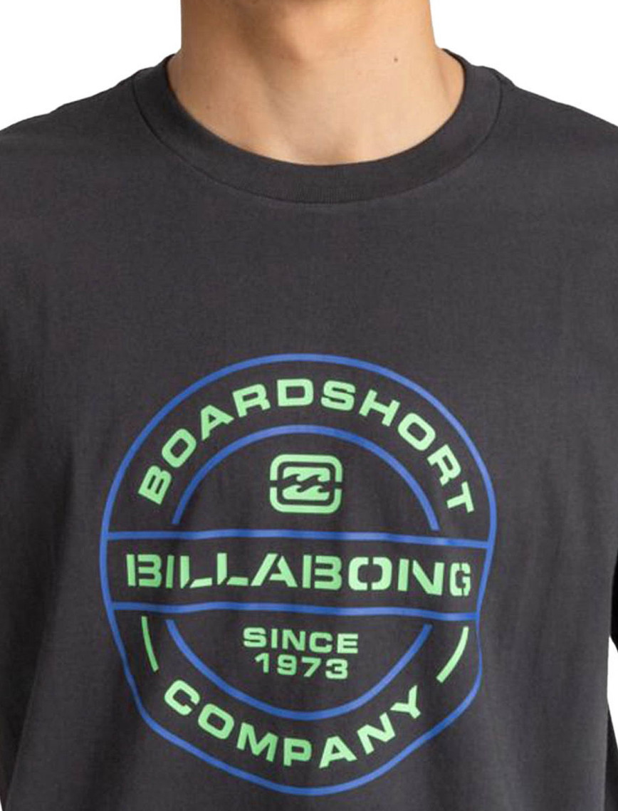 Billabong Rotor Fill Ss Erkek Siyah Tişört