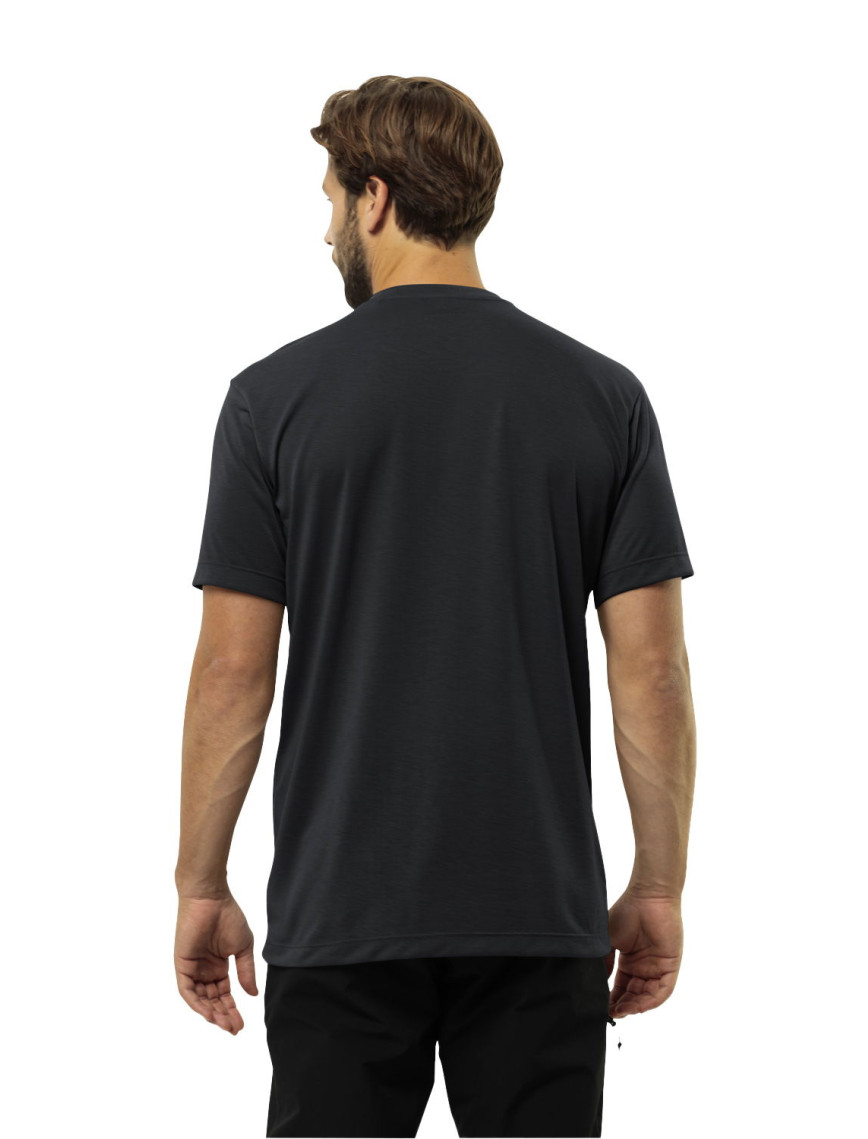 Jack Wolfskin Vonnan S|s T Erkek Gri Tişört