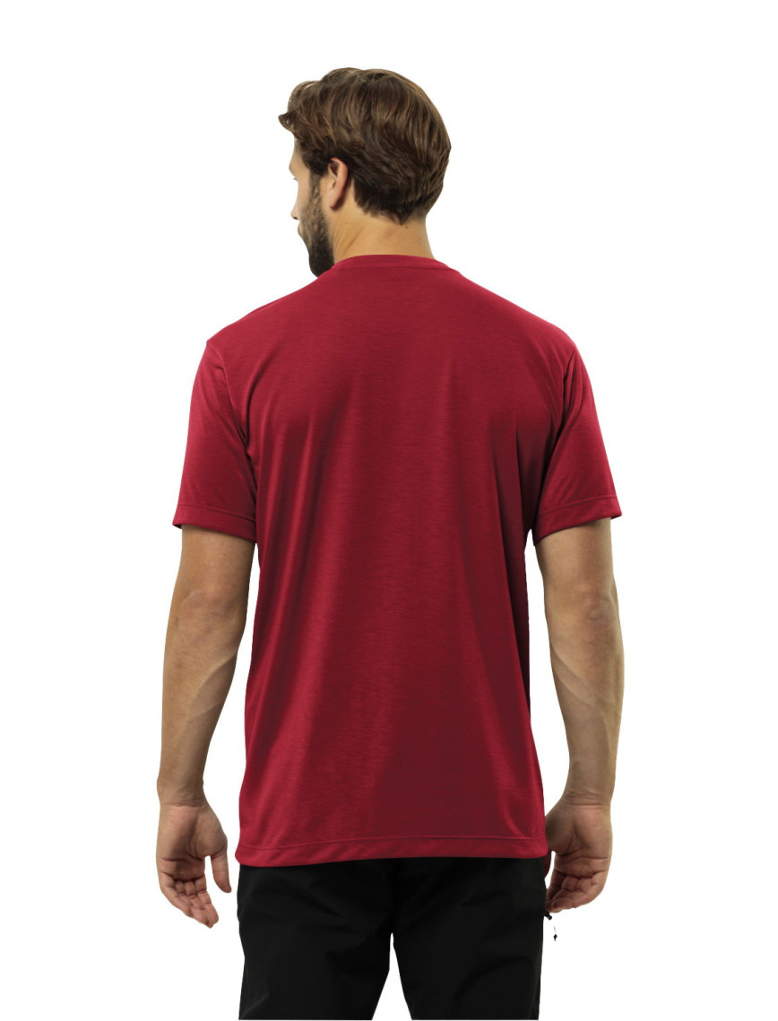 Jack Wolfskin Vonnan S|s T Erkek Kırmızı Tişört