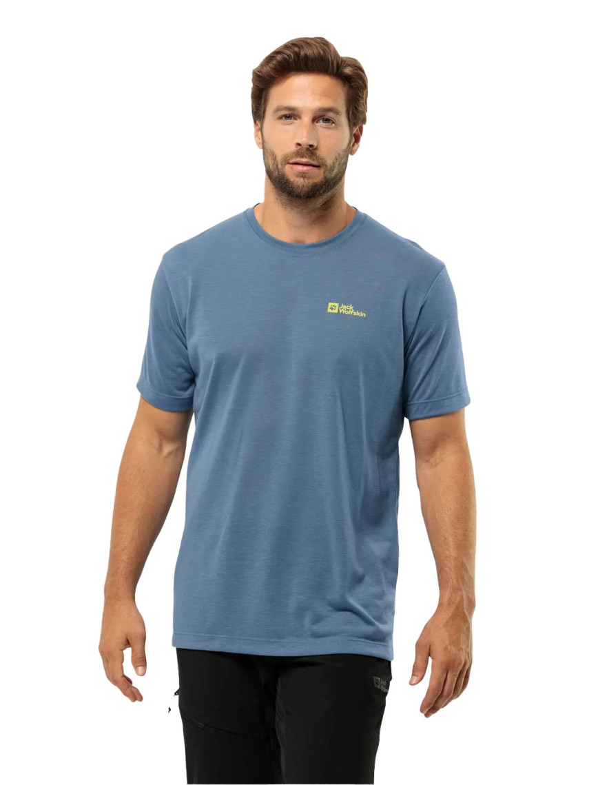 Jack Wolfskin Vonnan S|s T Erkek Kırmızı Tişört