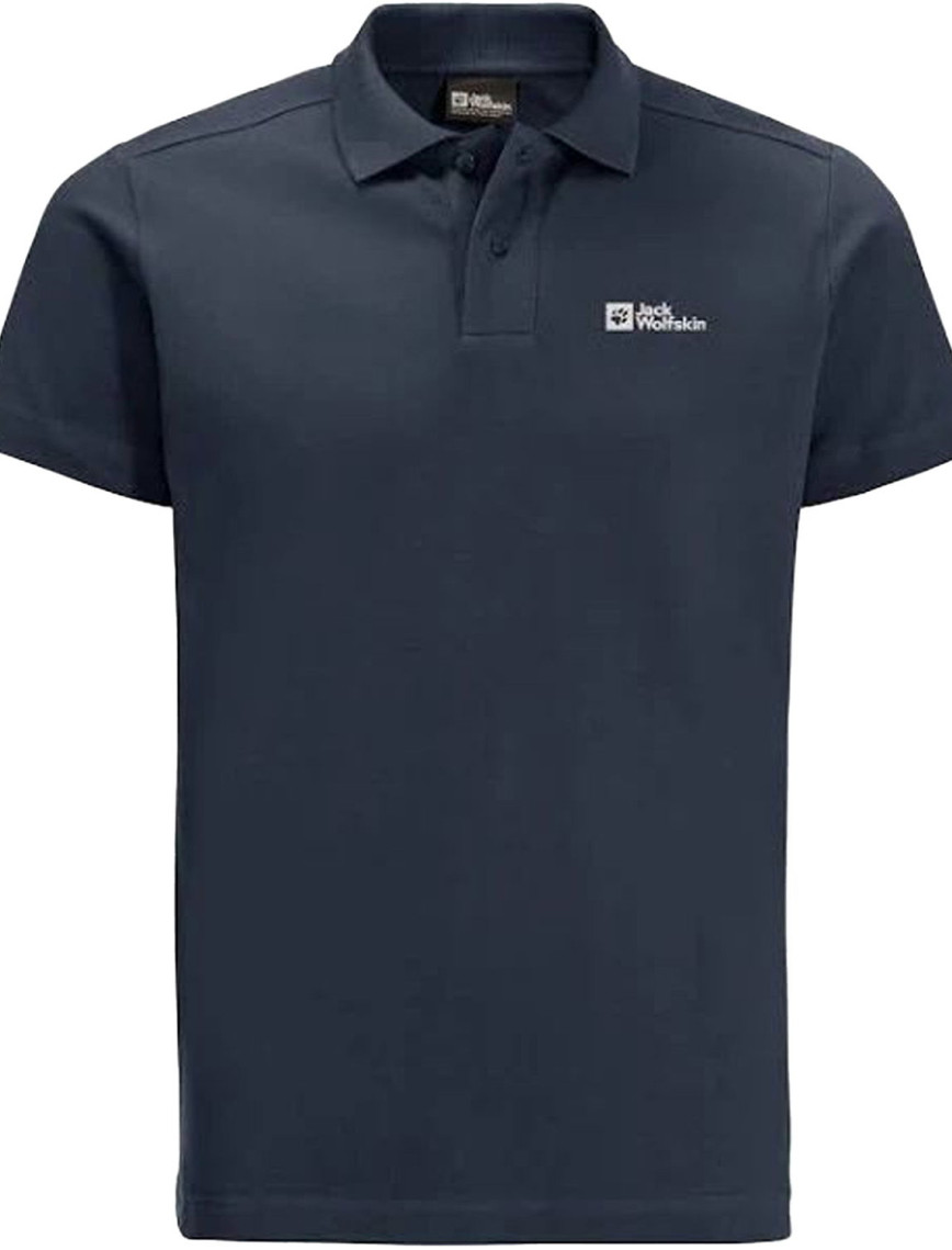 Jack Wolfskin Essential Erkek Turuncu Polo Tişört Jack Wolfskin Essential Erkek Turuncu Polo Tişört