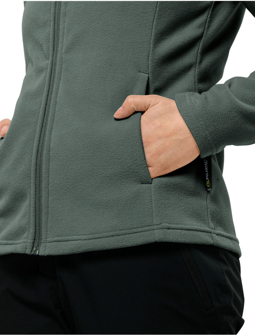 Jack Wolfskin Taunus Fz Kadın Bej Polar Ceket Jack Wolfskin Taunus Fz Kadın Bej Polar Ceket