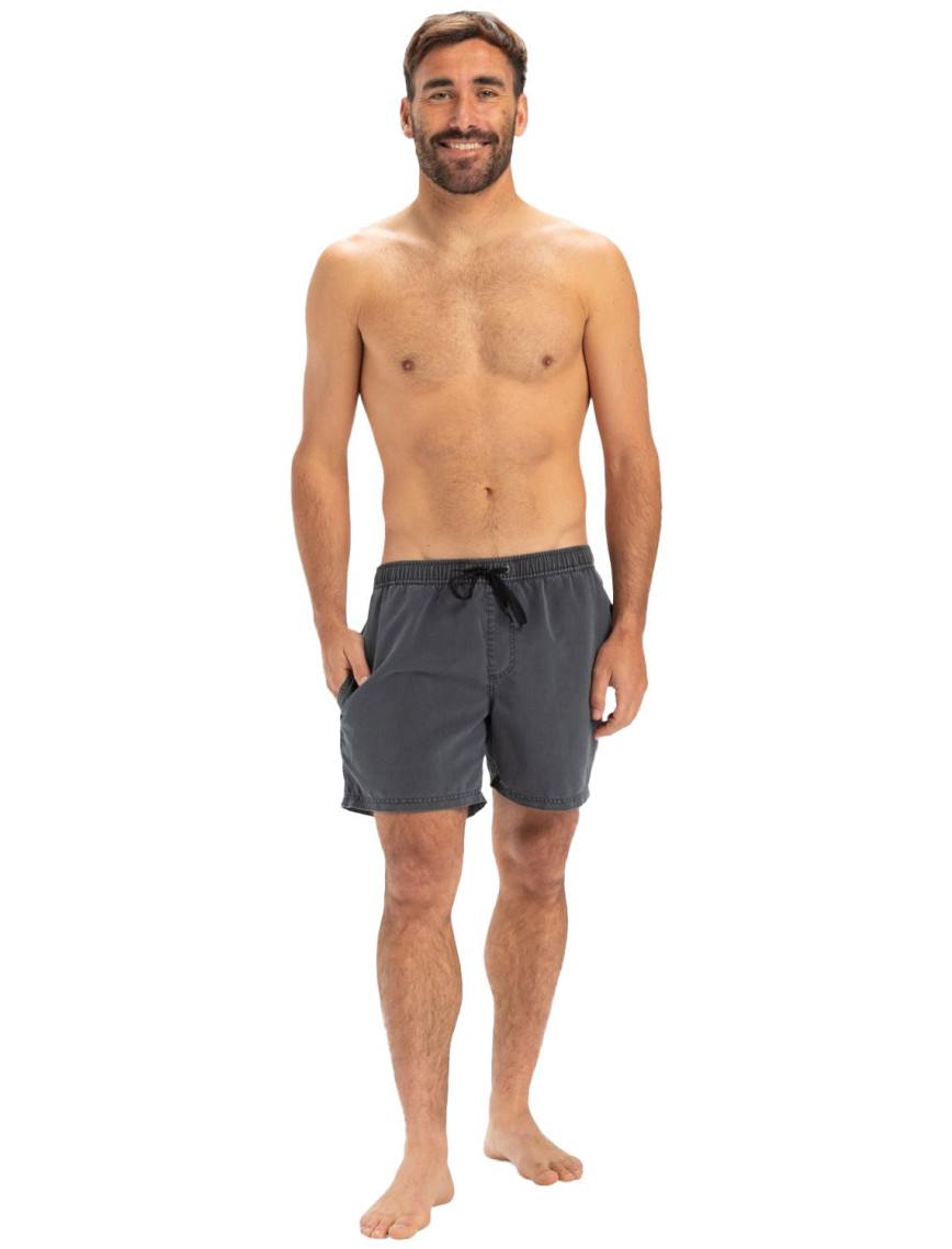 Quiksilver Everyday Surfwash Volley 15 Erkek Siyah Volley Short