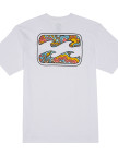 Billabong Crayon Wave Tees Erkek Beyaz Tişört Billabong Crayon Wave Tees Erkek Beyaz Tişört