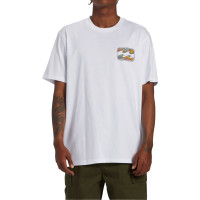 Billabong Crayon Wave Tees Erkek Beyaz Tişört Billabong Crayon Wave Tees Erkek Beyaz Tişört