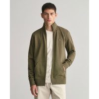 GANT Erkek Yeşil Regular Fit Fermuarlı Sweatshirt GANT Erkek Yeşil Regular Fit Fermuarlı Sweatshirt