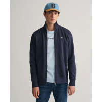 GANT Erkek Lacivert Regular Fit Fermuarlı Sweatshirt GANT Erkek Lacivert Regular Fit Fermuarlı Sweatshirt
