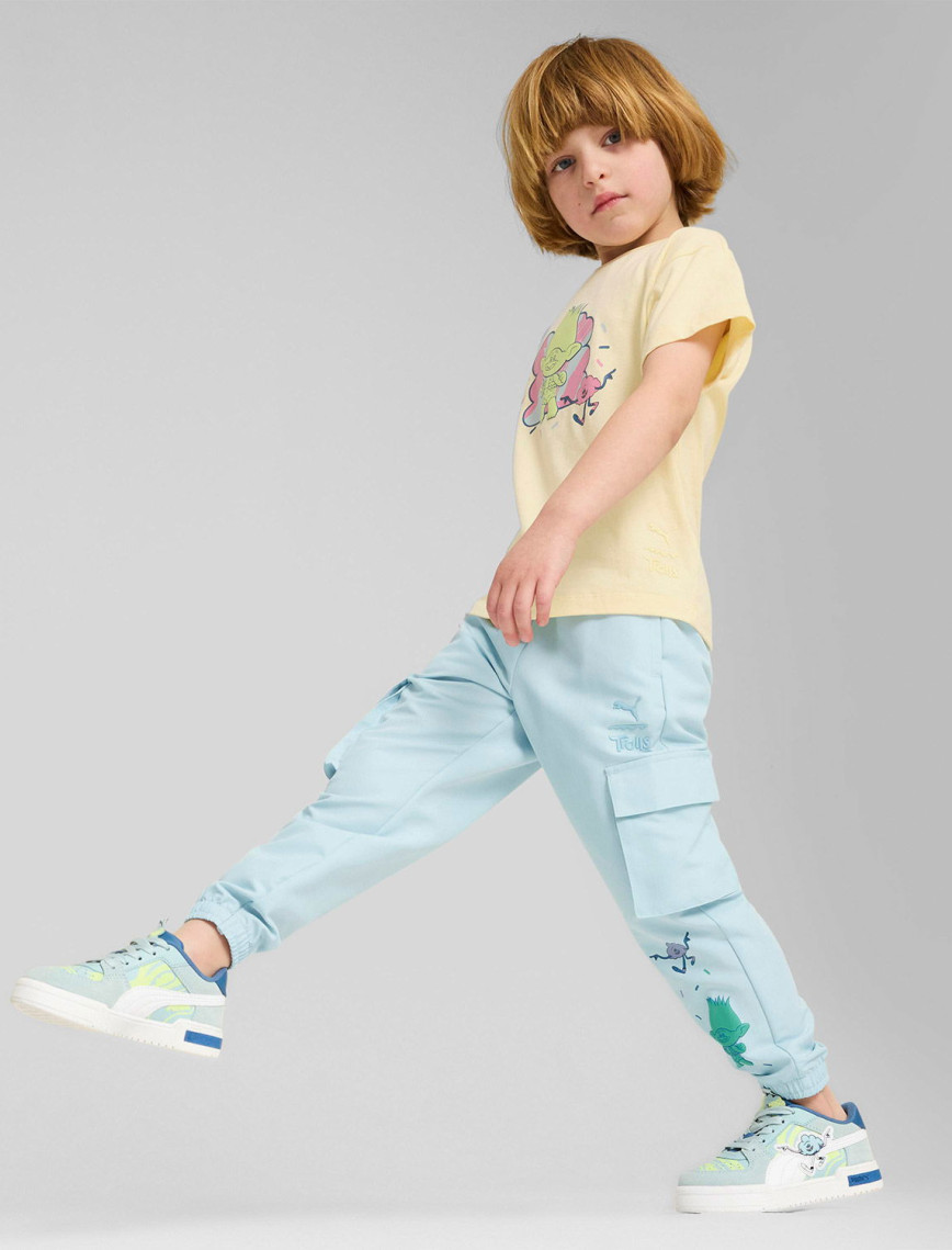 Puma X Trolls Cargo Çocuk Mavi Pantolon Puma X Trolls Cargo Çocuk Mavi Pantolon