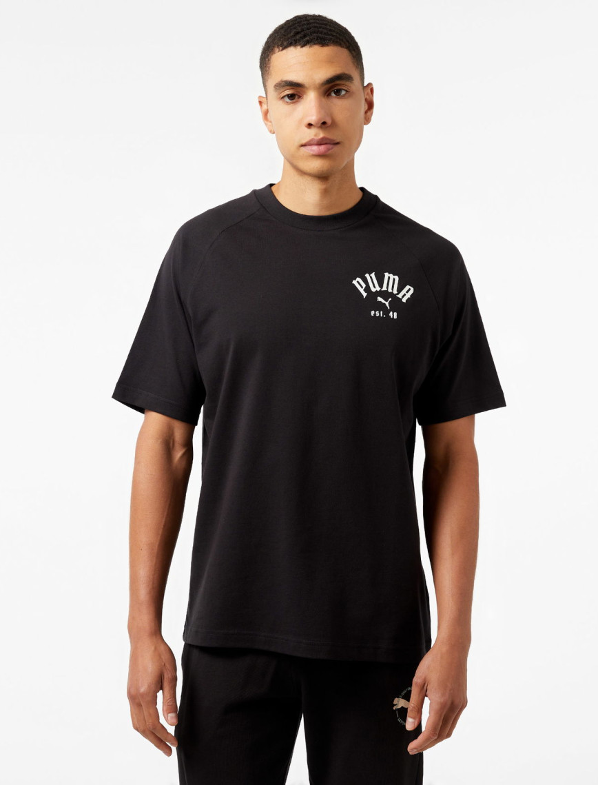 Puma Classıcs Relaxed Graphic Unisex Beyaz T-Shirt Puma Classıcs Relaxed Graphic Unisex Beyaz T-Shirt