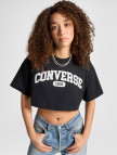 Converse Sporty Cropped Kadın Beyaz T-Shirt Converse Sporty Cropped Kadın Beyaz T-Shirt