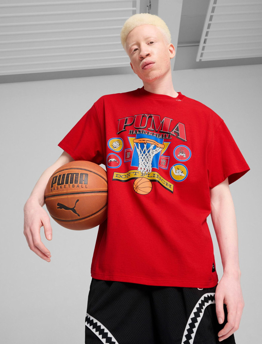 Puma Crowd Craze Erkek Kırmızı Günlük T-Shirt Puma Crowd Craze Erkek Kırmızı Günlük T-Shirt