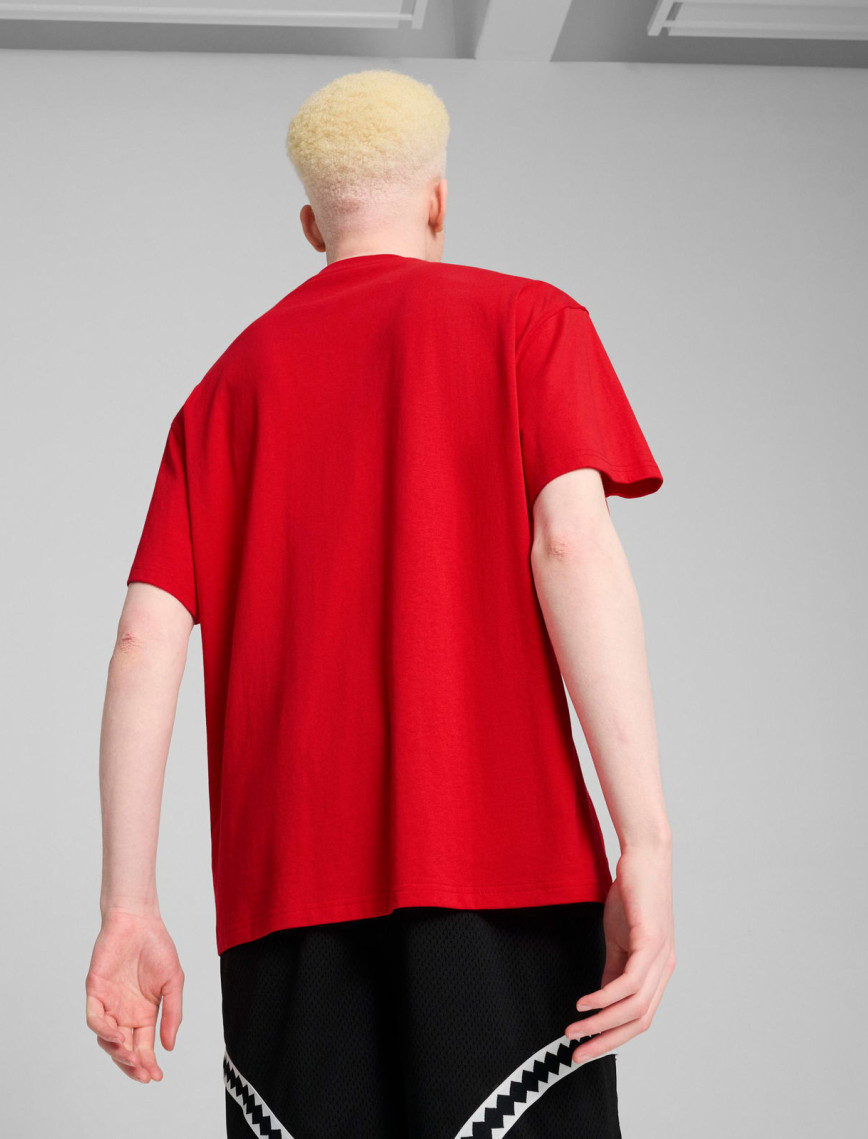 Puma Crowd Craze Erkek Kırmızı Günlük T-Shirt Puma Crowd Craze Erkek Kırmızı Günlük T-Shirt