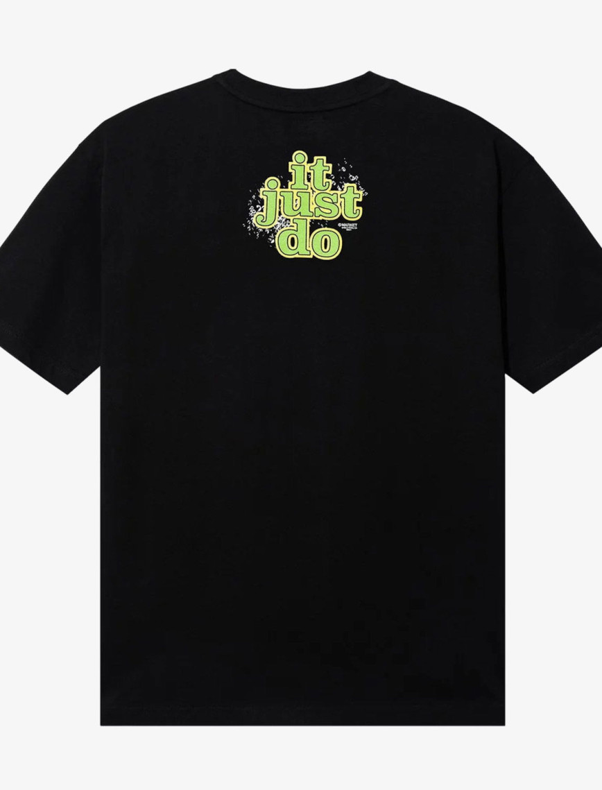 Market Smiley It Just Do Erkek Siyah T-Shirt Market Smiley It Just Do Erkek Siyah T-Shirt