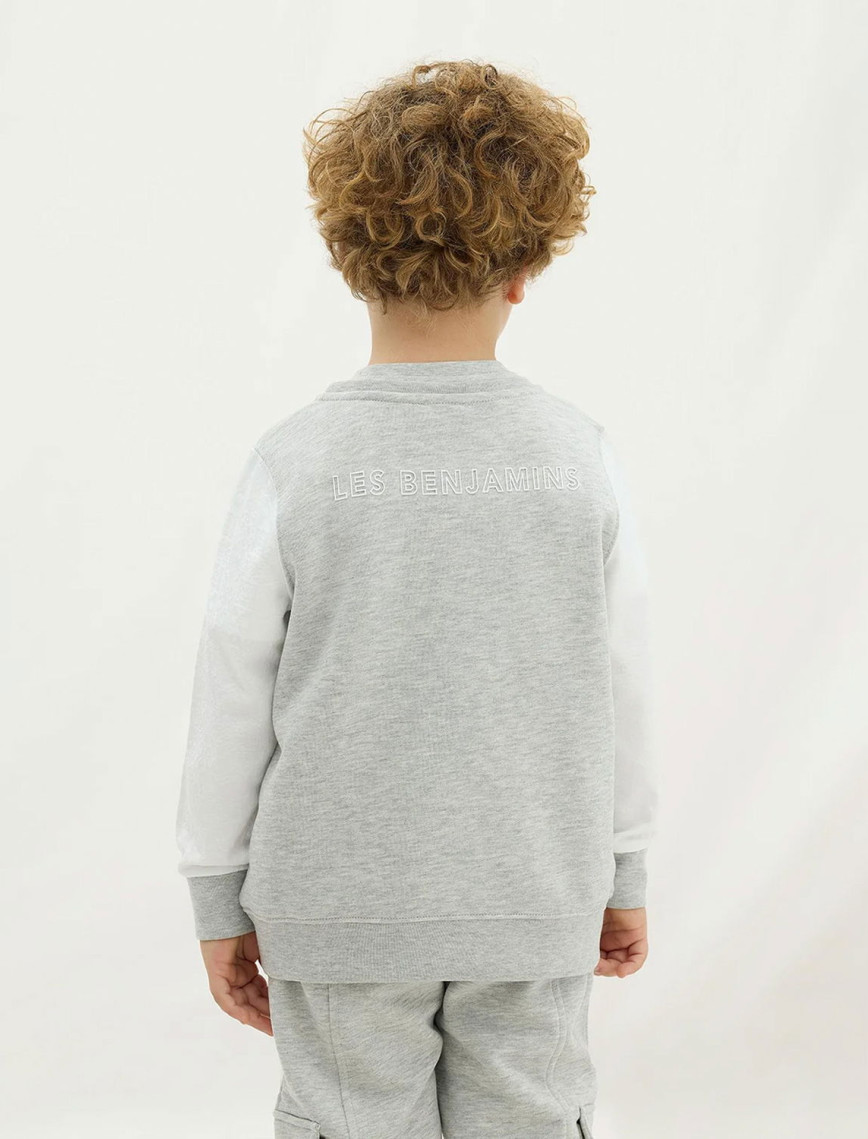 Les Benjamins 403 Çocuk Gri Sweatshirt Les Benjamins 403 Çocuk Gri Sweatshirt