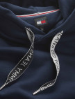 Tommy Jeans Logo Drawcord Kadın Mavi Sweatshirt Tommy Jeans Logo Drawcord Kadın Mavi Sweatshirt