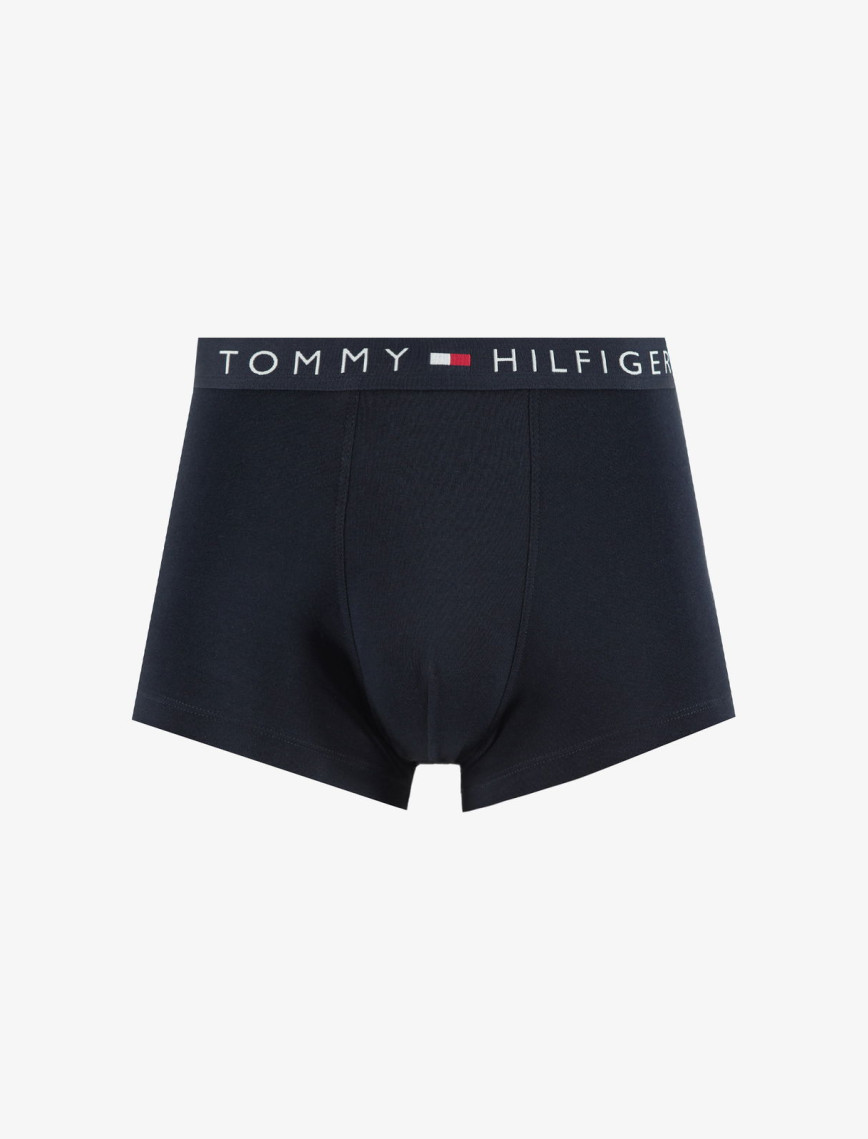 Tommy Hilfiger Trunk 3'lü Erkek Siyah Renkli Bantlı Boxer Tommy Hilfiger Trunk 3'lü Erkek Siyah Renkli Bantlı Boxer