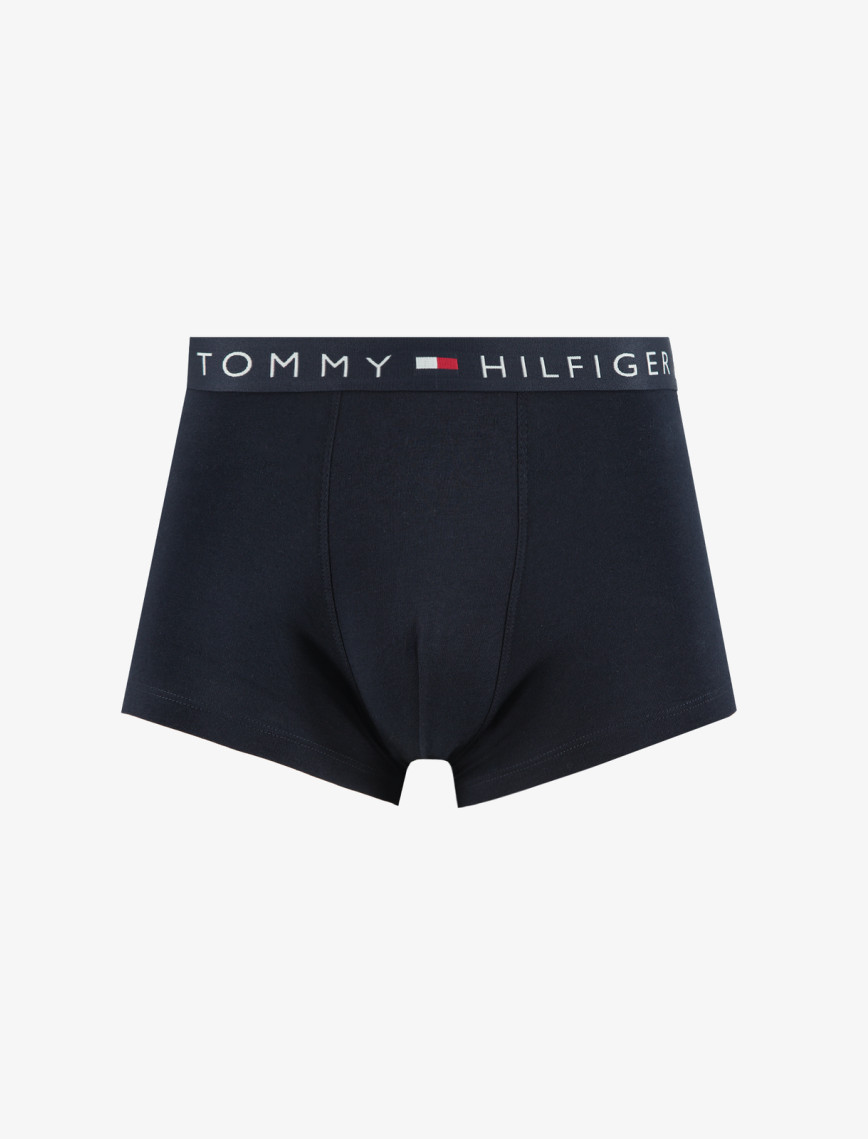 Tommy Hilfiger 3P Trunk Wb Erkek Siyah Boxer Tommy Hilfiger 3P Trunk Wb Erkek Siyah Boxer