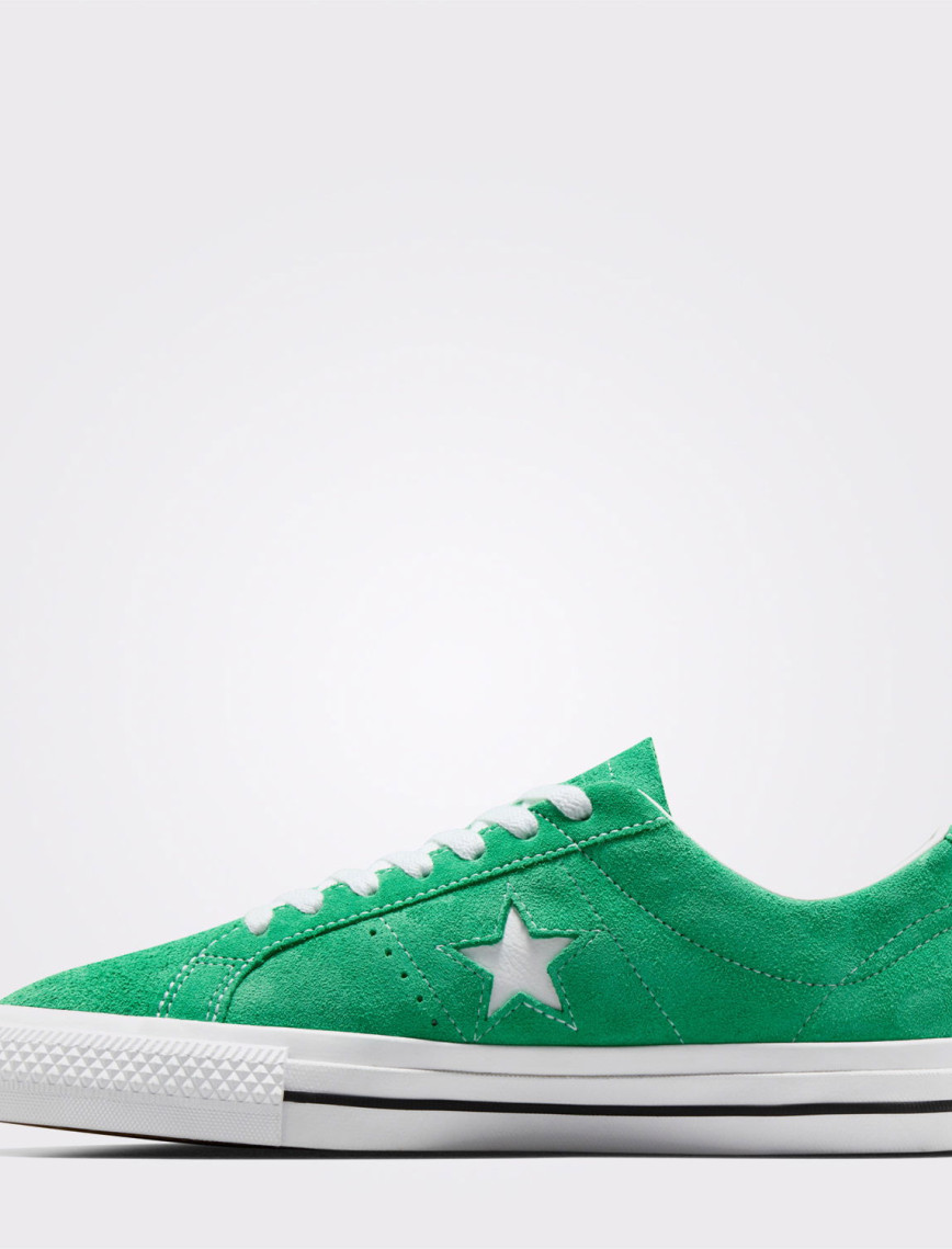 Converse One Star Pro Unisex Yeşil Süet Sneaker Converse One Star Pro Unisex Yeşil Süet Sneaker