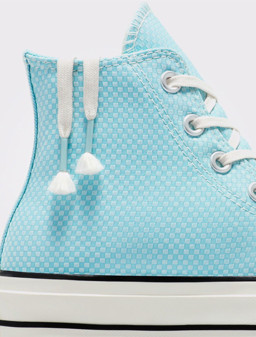 Converse Chuck Taylor All Star Lift Kadın Mavi Platform Sneaker Converse Chuck Taylor All Star Lift Kadın Mavi Platform Sneaker