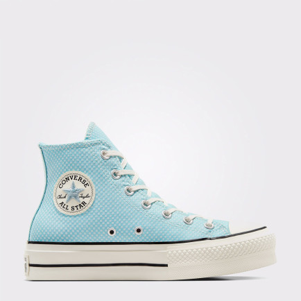 Converse Chuck Taylor All Star Lift Kadın Mavi Platform Sneaker Converse Chuck Taylor All Star Lift Kadın Mavi Platform Sneaker