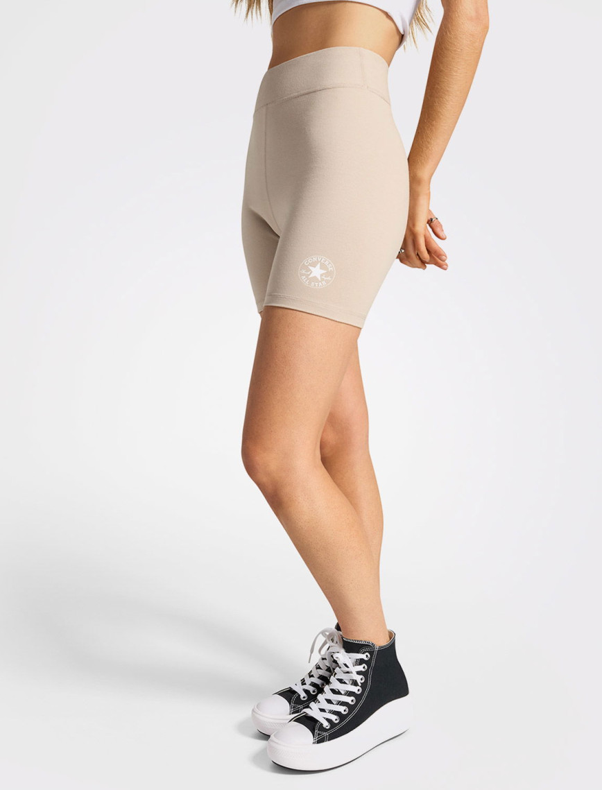 Converse Chuck Taylor Kadın Bej Bisiklet Tayt Converse Chuck Taylor Kadın Bej Bisiklet Tayt