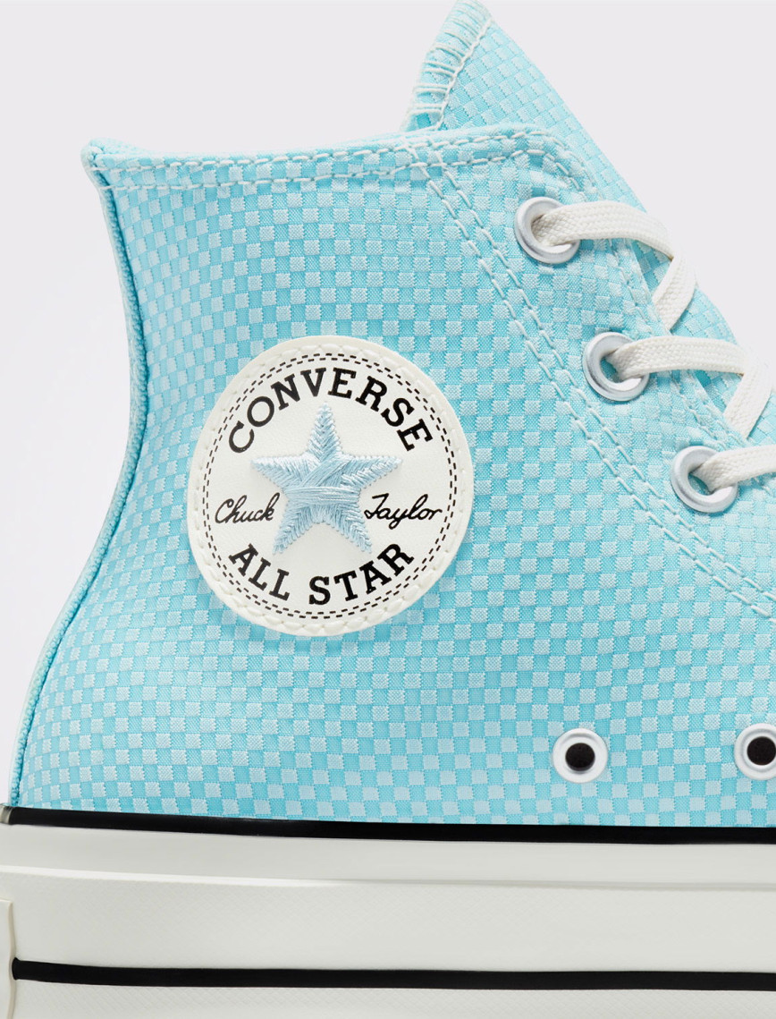 Converse Chuck Taylor All Star Lift Kadın Mavi Platform Sneaker Converse Chuck Taylor All Star Lift Kadın Mavi Platform Sneaker