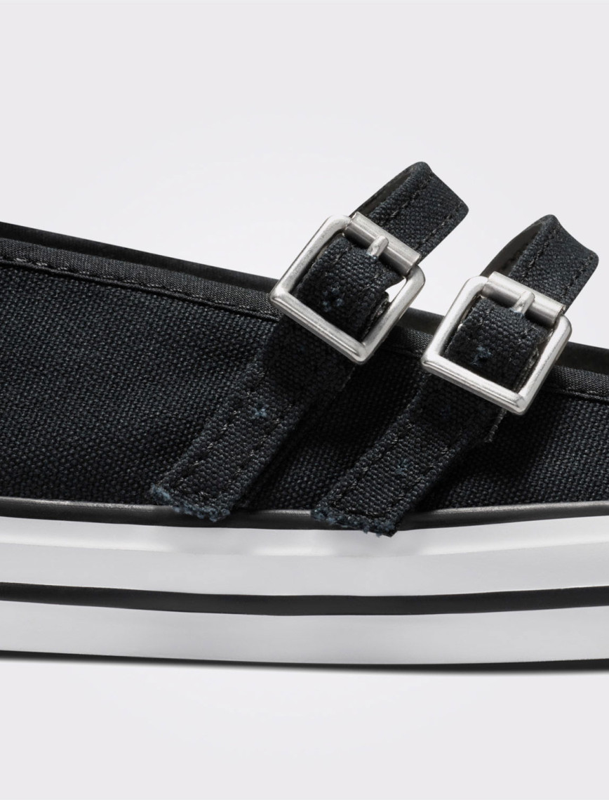 Converse Chuck Taylor All Star Dainty Mary Jane Kadın Siyah Babet Converse Chuck Taylor All Star Dainty Mary Jane Kadın Siyah Babet