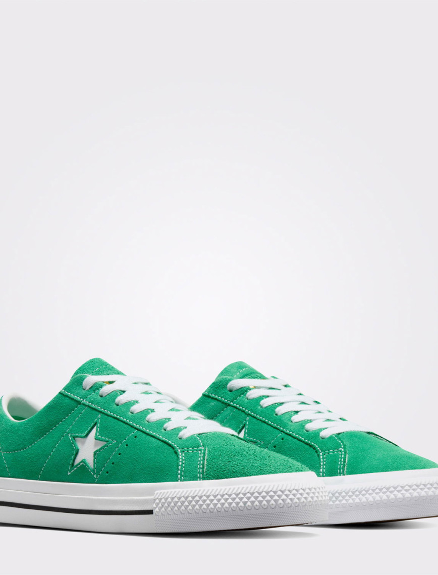 Converse One Star Pro Unisex Yeşil Süet Sneaker Converse One Star Pro Unisex Yeşil Süet Sneaker