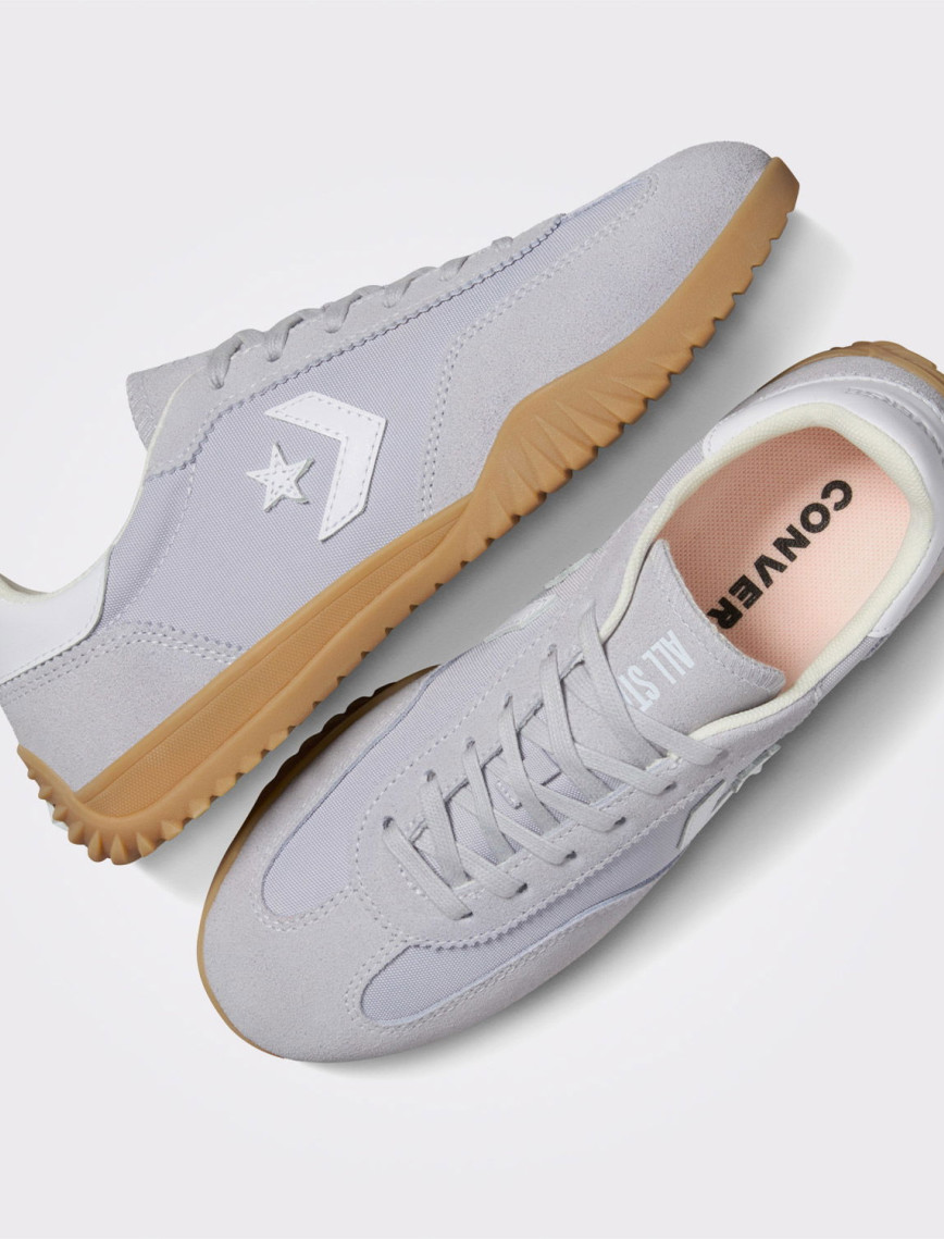 Converse Run Star Trainer Unisex Lila Süet Sneaker Converse Run Star Trainer Unisex Lila Süet Sneaker