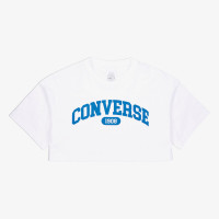 Converse Sporty Cropped Kadın Beyaz T-Shirt Converse Sporty Cropped Kadın Beyaz T-Shirt