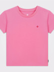 Converse Slim Fit Kadın Pembe T-Shirt Converse Slim Fit Kadın Pembe T-Shirt